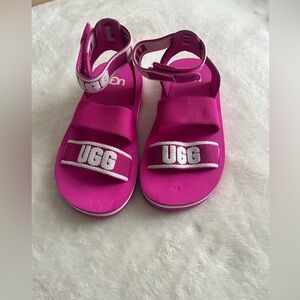 UGG Kids Fuchsia Sandals